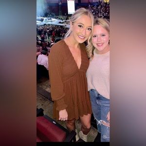 Altar’d State brown dress (size small)